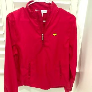 Masters Collection Tomato Red golf pullover
